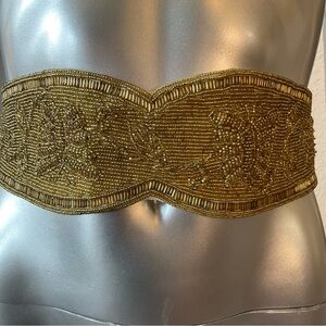 Vintage  Unique beaded Lord & Taylor belt. Many options.